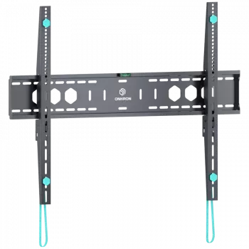 Feste Wandhalterung ONKRON UF12-B für 60–110 Zoll Fernseher, Schwarz, Stahlkonstruktion