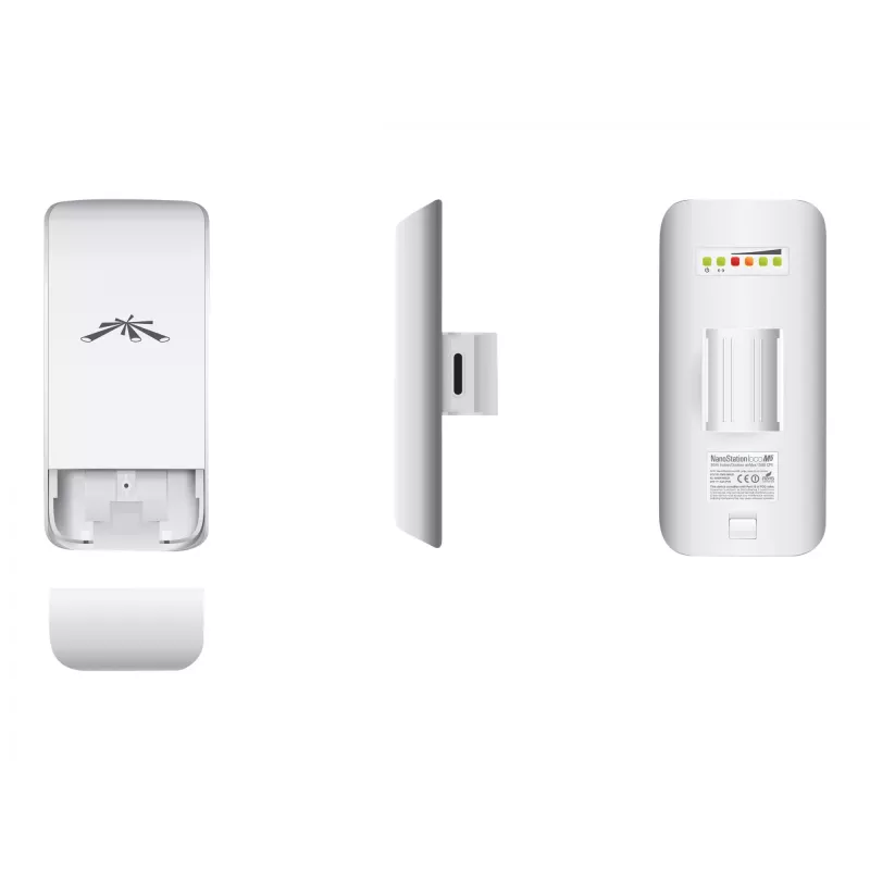 Wireless Access Point UBIQUITI LocoM5, 5 GHz Single-Band, 150 Mbit/s, 13 dBi, PoE