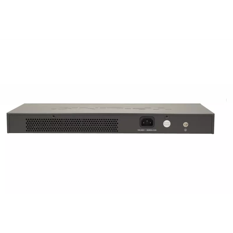 TP-Link 24-Port Gigabit Rackmount Netzwerk-Switch, Unmanaged, Gigabit Ethernet (10/100/1000), Vollduplex, Rackmontage, 1U