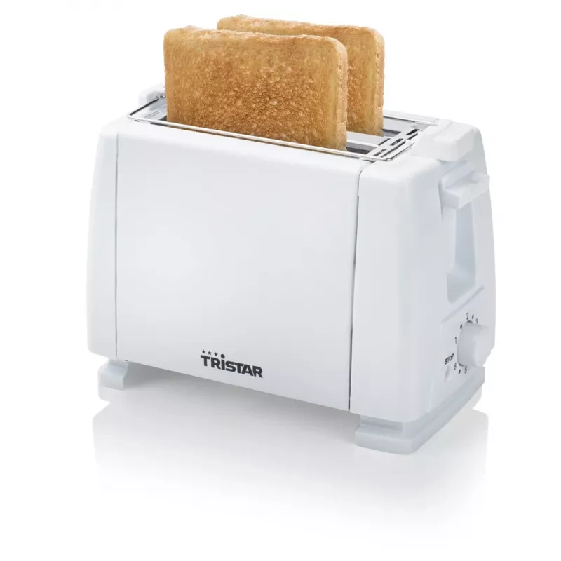 Tristar BR-1009 Toaster Weiß 650 Watt 2 Schlitze