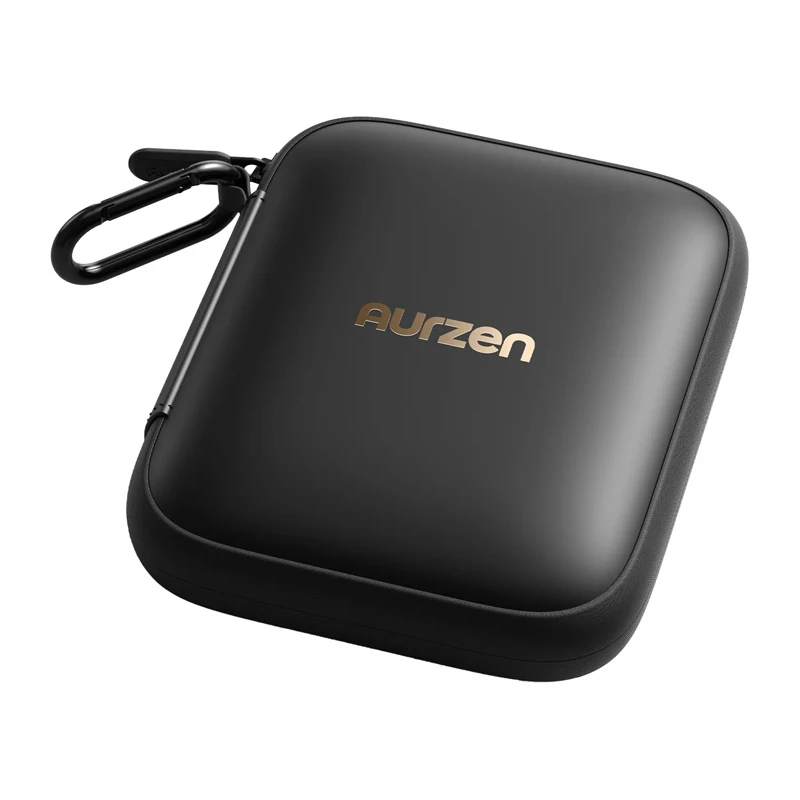 Aurzen Caseplay Schutztasche ZipGrau für tragbare Projektoren und Zubehör