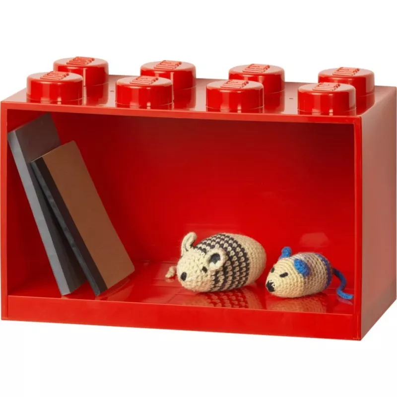 Room Copenhagen LEGO Brick Shelf 8 Regal 41151730 (Rot)