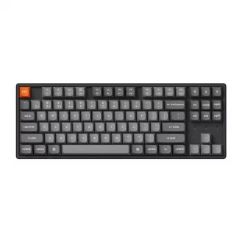 Keychron K8 Max Tastatur Universal USB RF Wireless Bluetooth Schwarz 87 Tasten RGB LED
