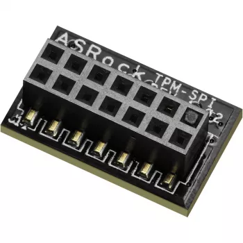 ASRock 90-MCA080-00UBNZ – SPI – 13-polig – konform zur TPM-Hauptspezifikation – Familie 2.0 – Level 00 – Revision 01.16 – Windows 10 (90-MCA080-00UBNZ)
