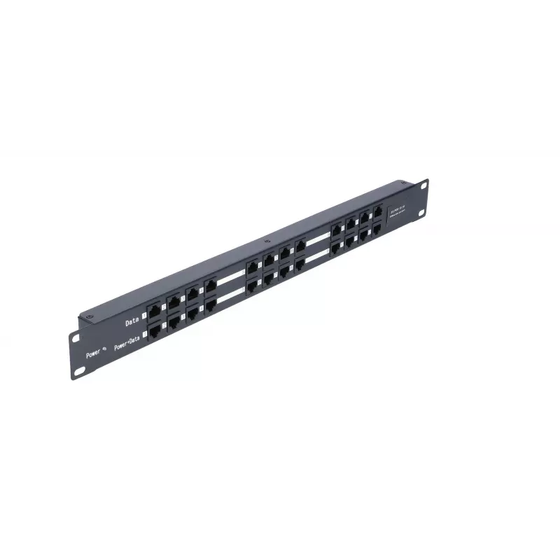 Extralink PoE-Injektor 12 Port 12x 100Mb/s RJ45, Rackmount