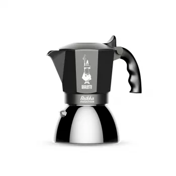 Kaffeemaschine BIALETTI BRIKKA INDUCTION 4TZ 180 ml Anthrazit, Silber