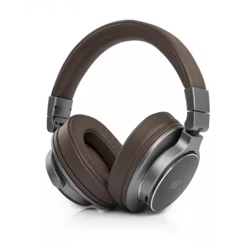 Muse M-278 BT Headset Kabelloser Kopfhörer Bügel Mikro-USB Bluetooth Braun, Silber