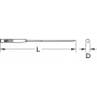 KS TOOLS Rund-Nadelfeile, 3 mm (140.3052)