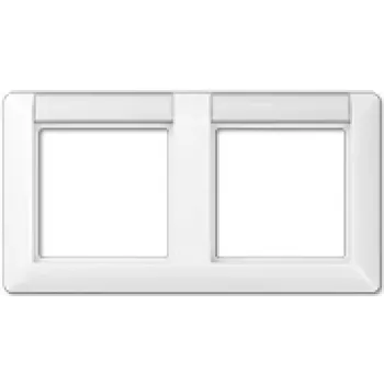 Wandplatte JUNG AS 5820 NA WW weiß, Duroplast, 151,5×80,5 mm