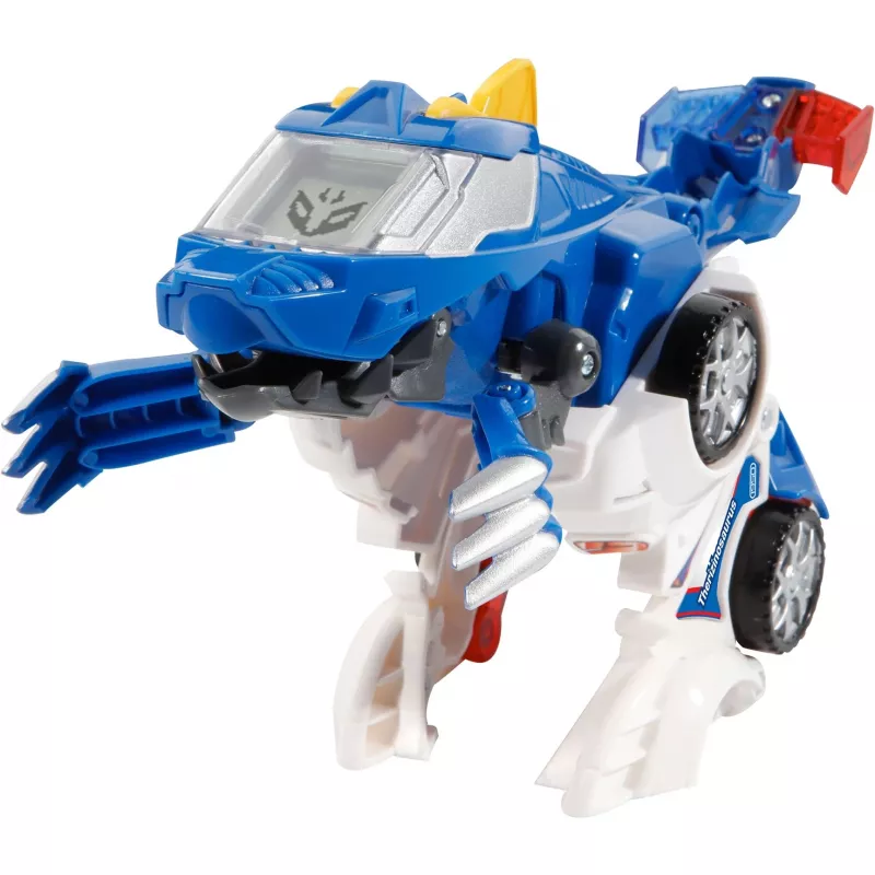 Transformierbares Dinosaurier-Spielzeug VTech Switch & Go Dinos Therizinosaurus — elektronische Funktionen, Transformationsaktion