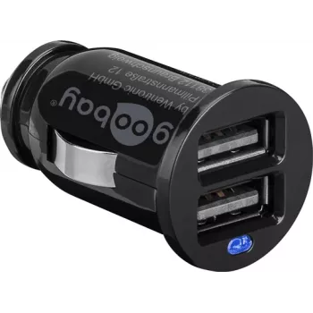 Wentronic 44177 - Auto - MP3 - Mobiltelefon - Smartphone - Tablet - Zigarettenanzünder-Adapter - Kontakt - CE - WEEE - Schwarz (44177)