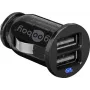 Wentronic 44177 - Auto - MP3 - Mobiltelefon - Smartphone - Tablet - Zigarettenanzünder-Adapter - Kontakt - CE - WEEE - Schwarz (44177)