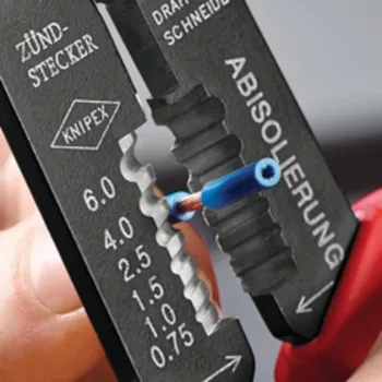 Knipex Crimpzange - für Kabelabschneiden