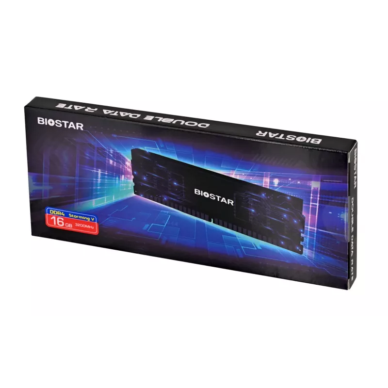 Desktop DDR4 RAM BIOSTAR 16GB 3200MHz mit Kühlkörper (Modell DO32NU4H16)
