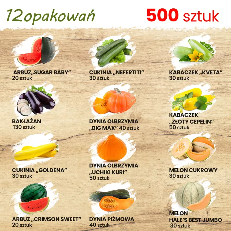 Toraf Flavor Symphony Samen-Set - 12 Packungen