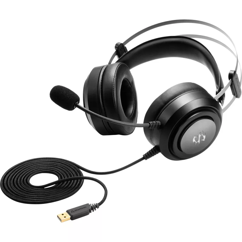 Sharkoon Skiller SGH30 Headset Kabelgebundenes Gaming-Headset mit Kopfbügel, Schwarz