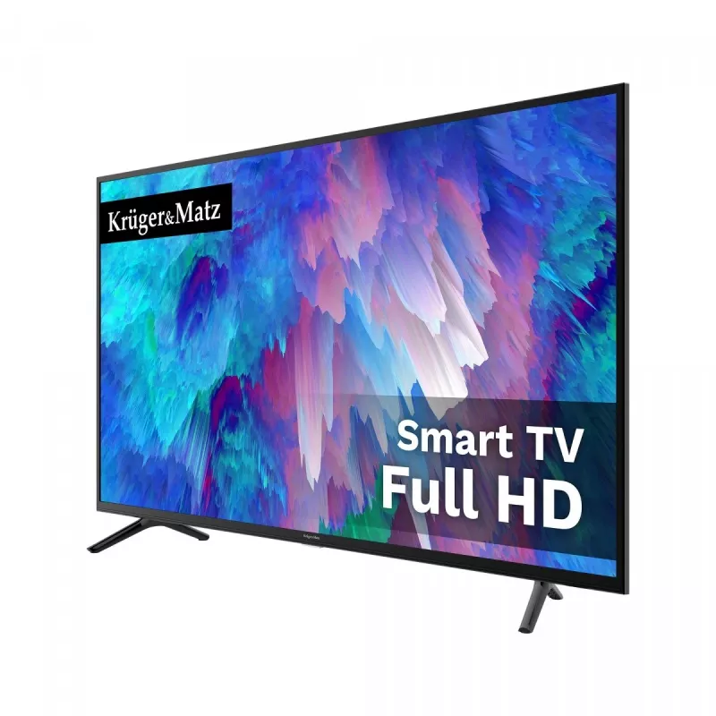 Krüger&Matz KM0232-S6 TV 81,3 cm (32) HD Smart TV Wi-Fi Schwarz 220 cd/m²