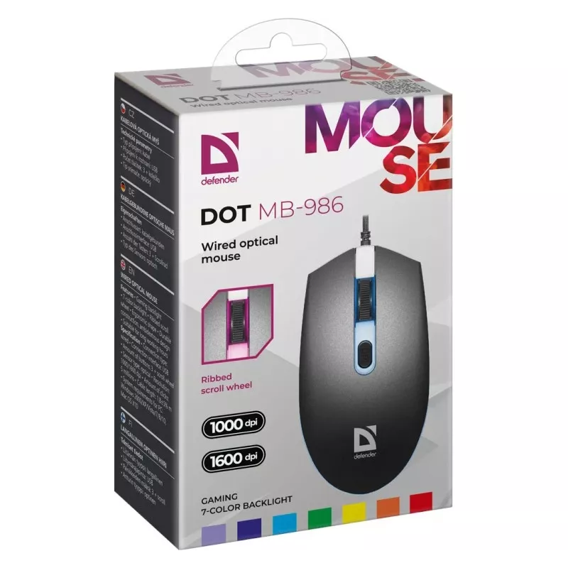 GAMING Maus DOT MB-986