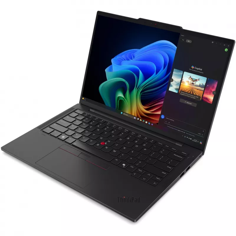 Lenovo ThinkPad T14s Gen 6 (AMD) Copilot+ PC AMD Ryzen™ AI 7 350 Laptop 35,6 cm (14 Zoll) WUXGA 32 GB LPDDR5x-SDRAM 1 TB SSD Wi-Fi 7 (802.11be) Windows 11 Pro Deutsch Schwarz