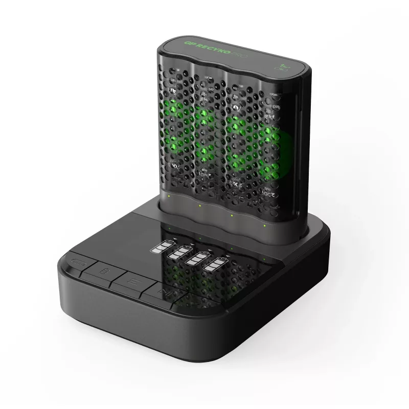 GP ReCyko Pro P461 AA/AAA Batterieladegerät mit D461 Dockingstation