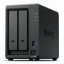 NAS Synology DiskStation DS725+ 2-Bay Ryzen R1600 4GB DDR4 ECC, 2.5GbE, 2x M.2, RAID-Unterstützung, 0TB, Schwarz