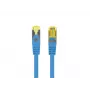 Patchkabel Fluke PCF6A-10CU-0025-B RJ45 Cat.6a 0,25 m Blau