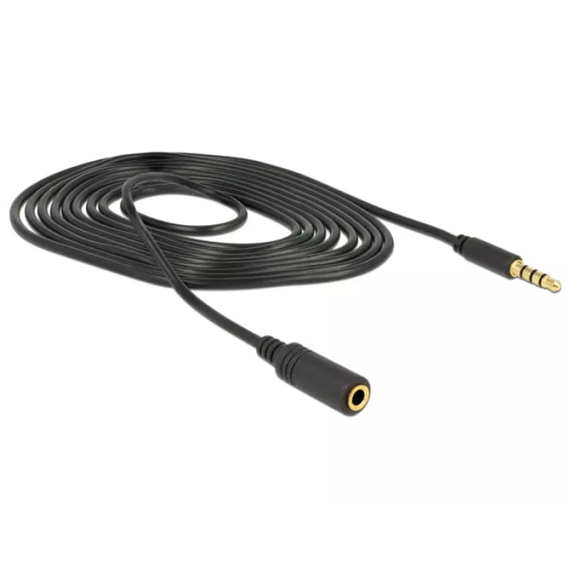 Audio Kabel DeLOCK 84667 2m 3.5mm Schwarz