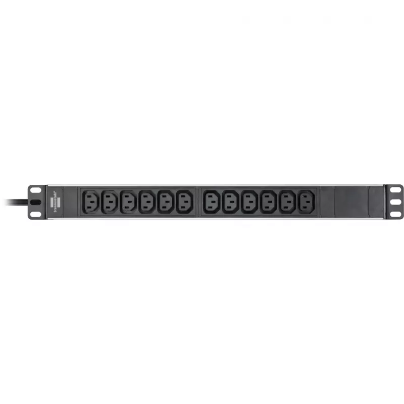 Power Extension Brennenstuhl 1390007112 2m 12 AC Outlets Indoor Schwarz Silver