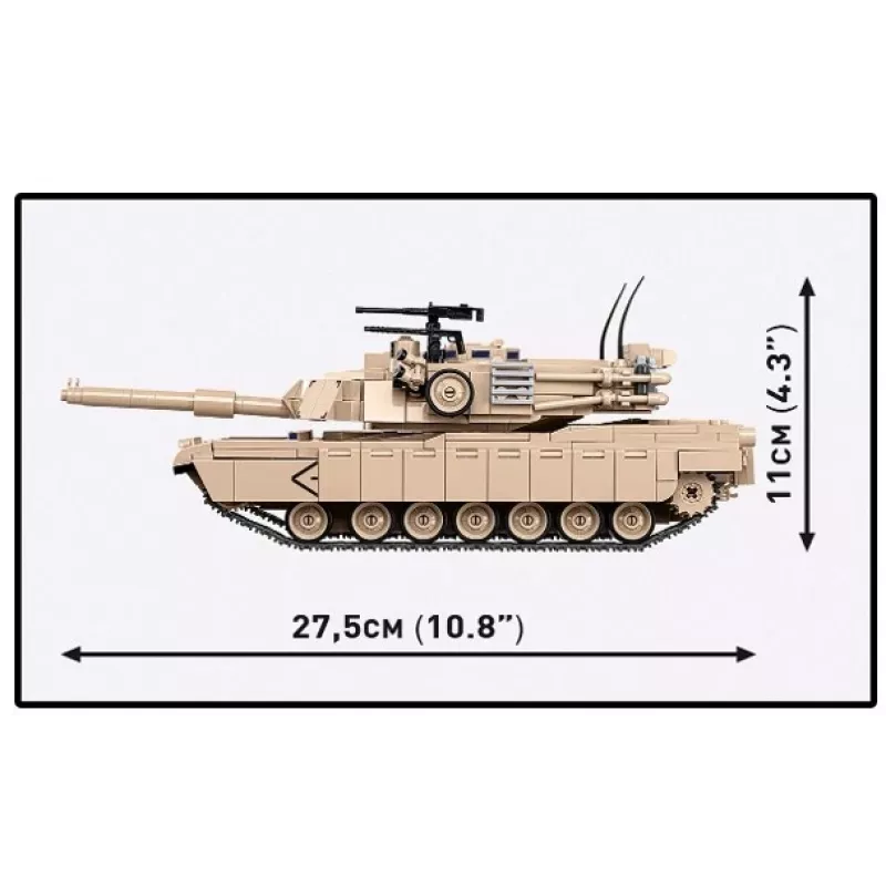 Konstruktionsset-Bausteine Cobi M1A2 Abrams 1025 Teile Modell COBI-2632