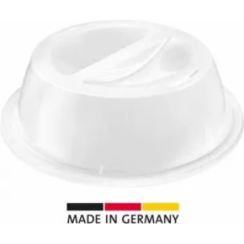 Mikrowellenabdeckung Westmark 22462270, Durchmesser 27,5 cm, Spritzschutz für Mikrowellengeschirr