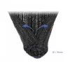 Geflechtschlauch DeLOCK 18919 5m x 19mm schwarz