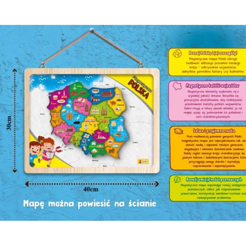 IM A Genius Magnetkarte von Polen