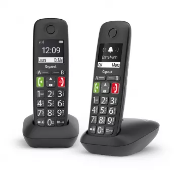 Analoges Telefonhandgerät Gigaset E290 Duo