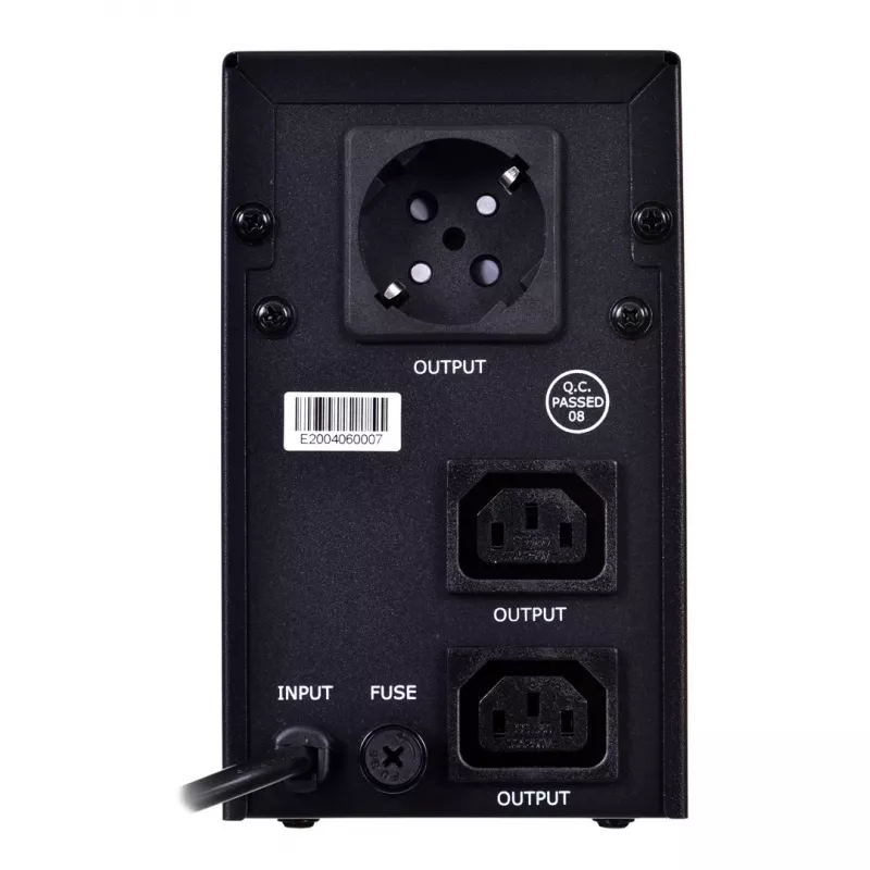 USV ENERGENIE EG-UPS-031 Line-Interactive 0,65 kVA 390 W 2x C13-Ausgänge, 7 Ah VRLA