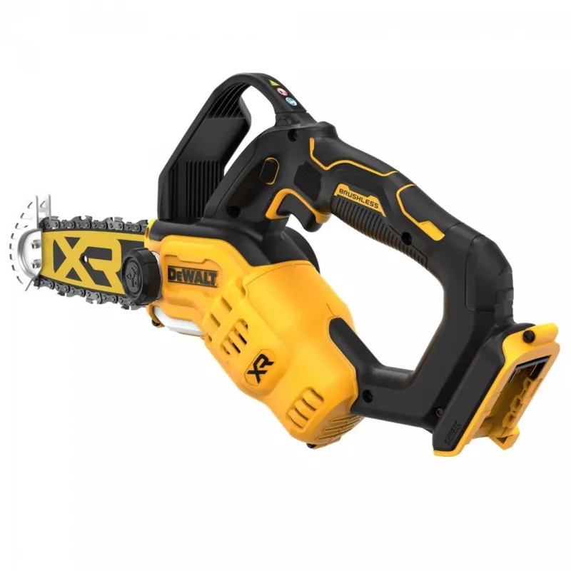 Heckenschere DeWALT DCMPS520N-XJ, 20 cm Schwert, 8,5 m/s Kettengeschwindigkeit, 18 V Li‑Ion, 0,55 L Öltank, 2,1 kg