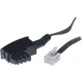 Telefonkabel ShiverPeaks 70055-20 – TAE (F) auf Western (RJ11) Stecker, Patchkabel