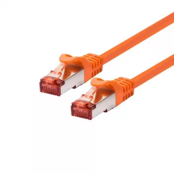 Netzwerkkabel LOGON TCF66F003O RJ-45 Cat6a 0,3 m Orange