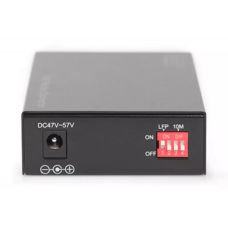 Digitus Gigabit-PoE-Medienkonverter, RJ45 / SC, MM, PSE