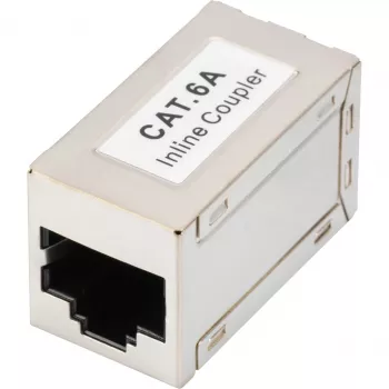 Digitus CAT 6A geschirmte Modular-Kupplungen 10 Stück RJ-45 Goldkontakte
