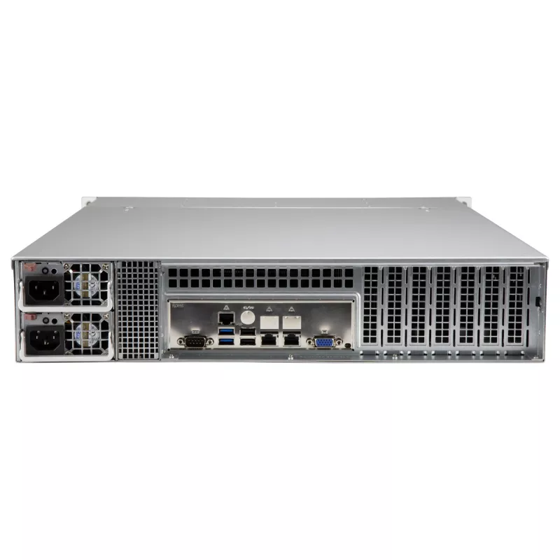 Servergehäuse Supermicro CSE-LA26AC12-R920LP1 Rack 920W Schwarz Grau