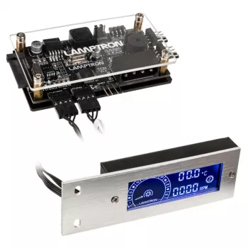 Lamptron TC20 PCI RGB Lüfter- und LED-Controller - Silber