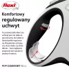 Flexi neu COMFORT 8 m Schwarz, graue Hunde-Rollleine