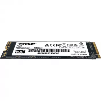SSD Drive Patriot P320 128GB M.2 2280 PCIe 3.0 x4 NVMe