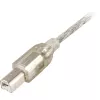 USB-Kabel DeLOCK 0,5 m A-B Grau 82057