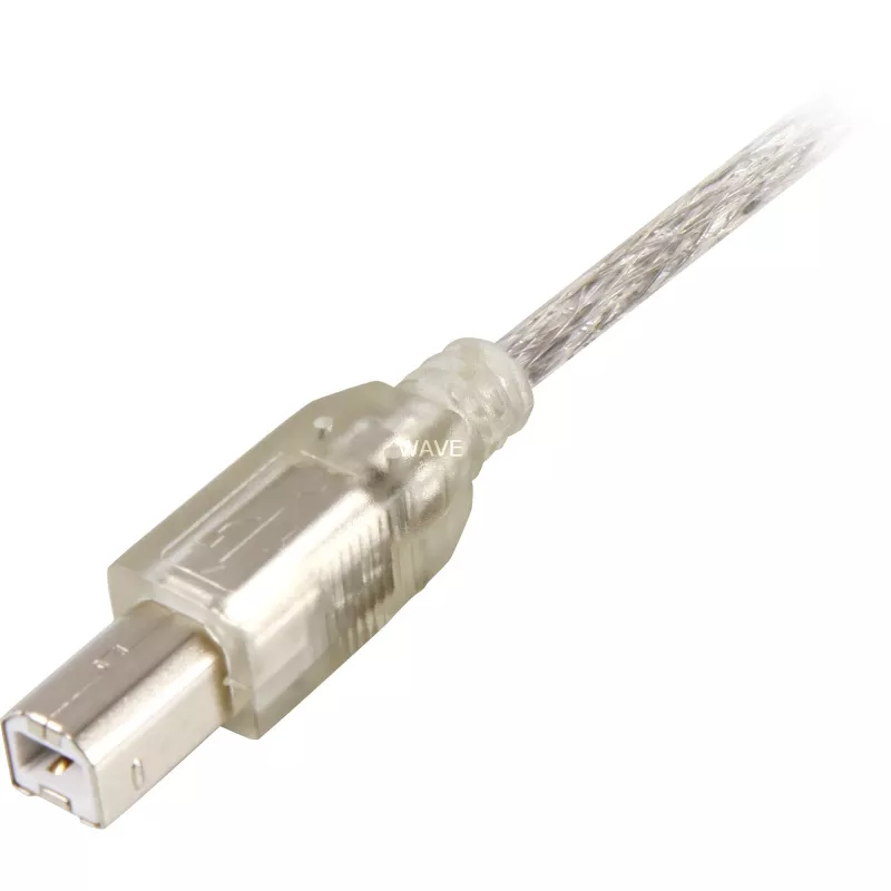 USB-Kabel DeLOCK 0,5 m A-B Grau 82057