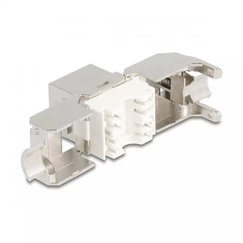 Kabel-Adapter DeLOCK 90683 RJ45 LSA Silber