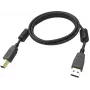 Vision Professional – USB-Kabel – USB (M) auf USB Typ B (M) – USB 2.0 – 2 m – Schwarz