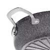 Induktions-Bratpfanne mit 2 Griffen BALLARINI Salina Granitium 24 cm 75002-811-0