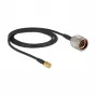 Koaxialkabel DeLOCK 88938 CFD200 1 m RP-SMA