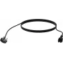 Netzkabel Vision TC 3MUKCVLF/BL 3m BS 1363 IEC C5 Schwarz